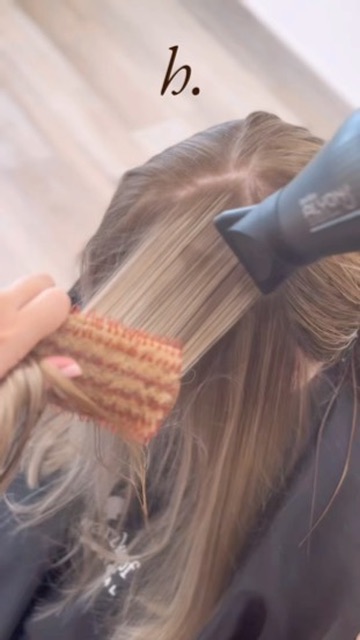 Salon work example 9